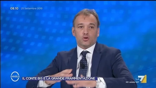 Omnibus - Il Conte bis e la grande frammentazione - Puntata 25/09/2019