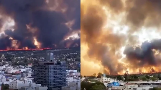 Argentina, divampano gli incendi: i video sui social