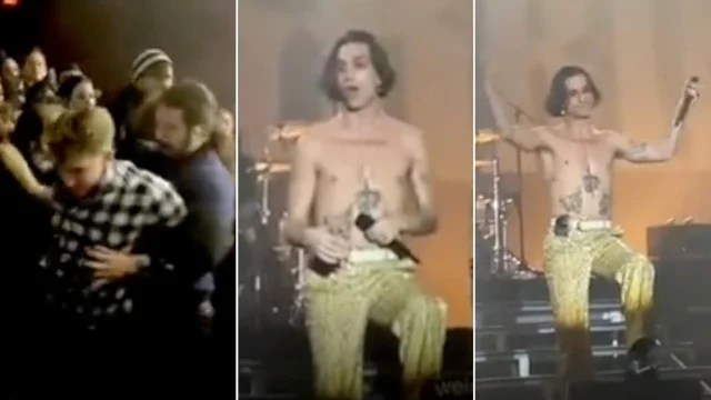 Rissa al concerto dei Maneskin: la reazione incredula di Damiano