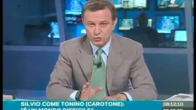 SILVIO COME TONINO (CAROTONE): 'E' UN MONDO DIFFICILE' (2a parte)