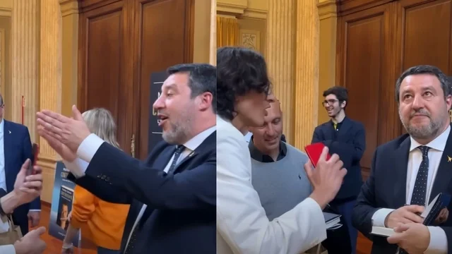 KingAsh si imbuca al firmacopie di Salvini: "Ho 22 anni però non ho ancora la cittadinanza"