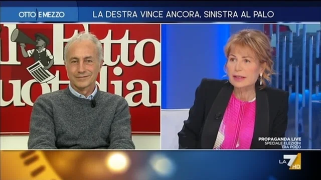 La destra vince ancora, sinistra al palo - Otto e Mezzo - Puntata del 13/02/2023