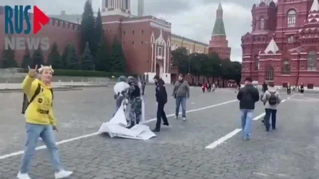 Russia, quattro arresti durante la manifestazione per Navalny nella Piazza Rossa