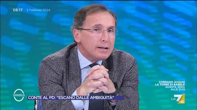 Conte al PD: 'Escano dalle ambiguità' - Omnibus, 05/02/2024