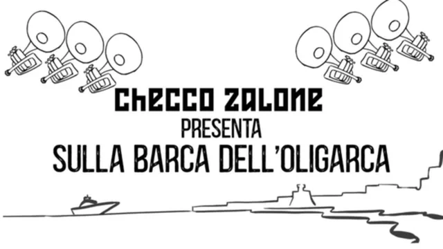 "Sulla barca dell'Oligarca" - L'ultimo esilarante video di Checco Zalone