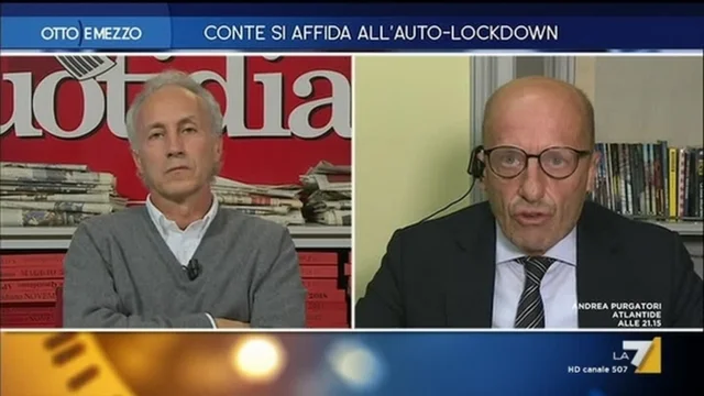 Conte si affida all'auto lockdown - Otto e Mezzo - Puntata del 21/10/2020