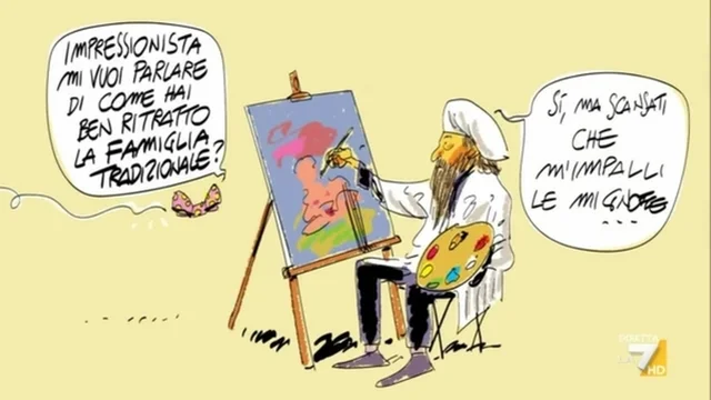 Il cartoon del Genio Makkox: "La recherche"