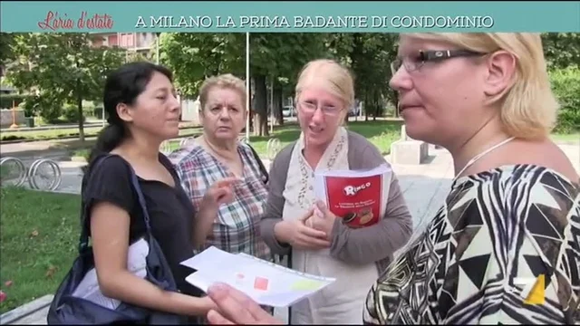 A Milano la prima badante di condominio