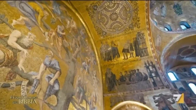 Aldo Cazzullo dalla Basilica di San Marco: “Qui è raffigurata tutta la Bibbia”