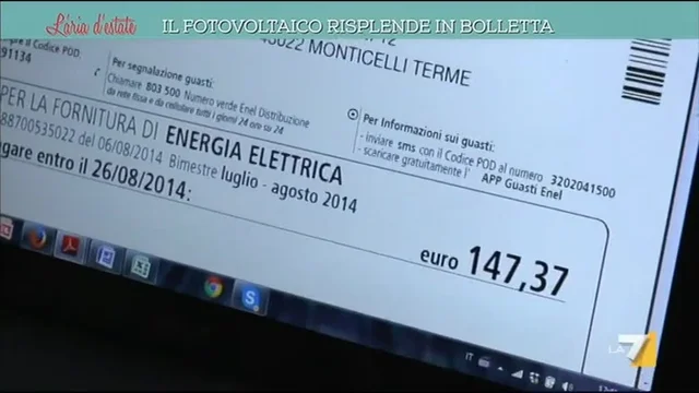 Il fotovoltaico risplende in bolletta