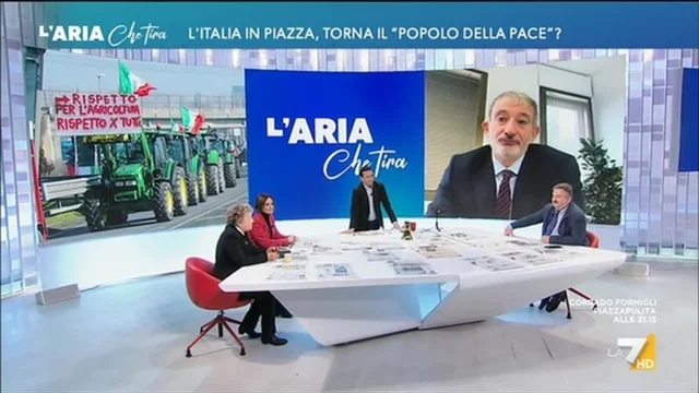 L'Aria Che Tira - Puntata del 15/2/2024