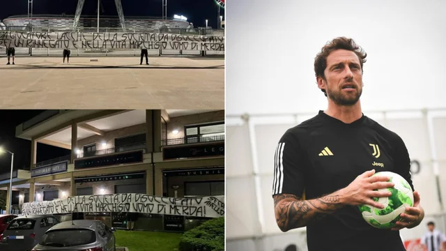 "Marchisio uomo di me**a." La risposta dell'ex Juventus agli striscioni degli ultras