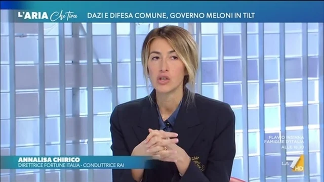 L'Aria Che Tira - Puntata del 25/3/2025