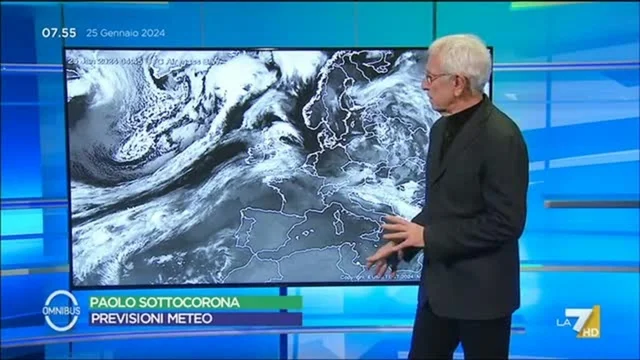 Meteo LA7 - 25/01/2024