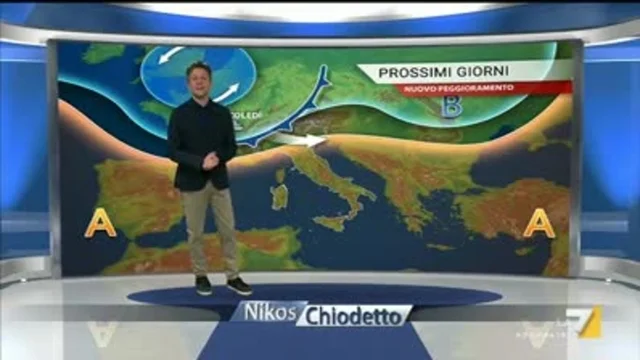 Le previsioni del tempo della sera del 6 maggio