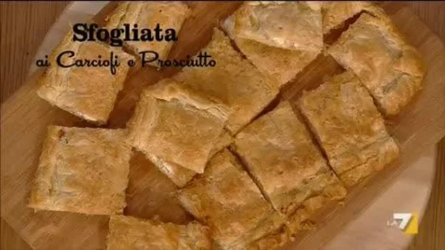 Sfogliata di Carciofi al Prosciutto