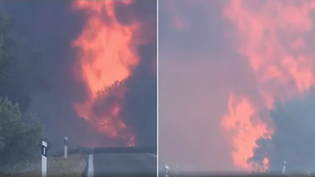 Croazia, gli incendi devastano la costa adriatica: le immagini impressionanti