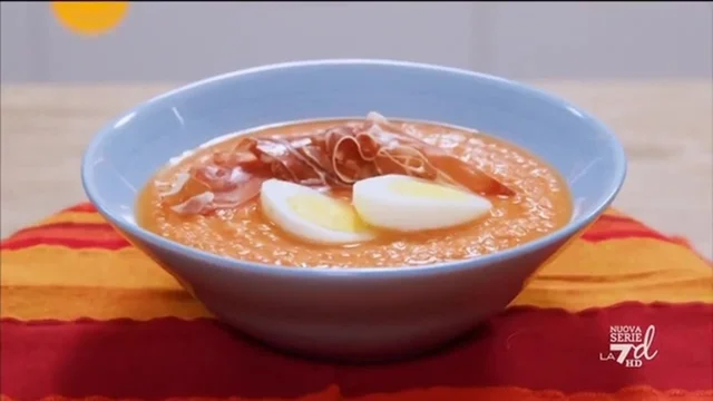 Patatas bravas e Salmorejo
