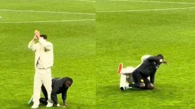 'La mossa di Thuram fa cadere Pavard': che cosa è successo in campo e perché sta spopolando sui social