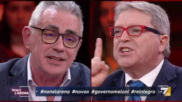 "Stai zitto, penoso! Ignorante!": volano gli stracci tra il prof. Pregliasco e il dott. Amici