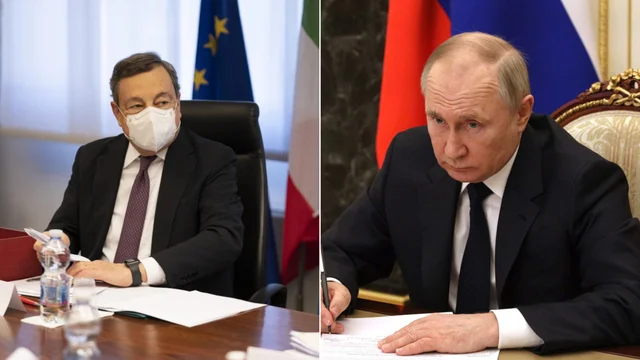 Ucraina, telefonata Draghi-Putin: il colloquio è durato un'ora