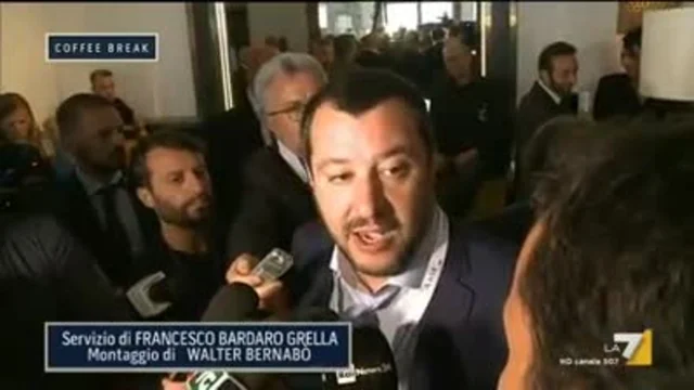 Matteo Salvini al vertice Ue di Innsbruck