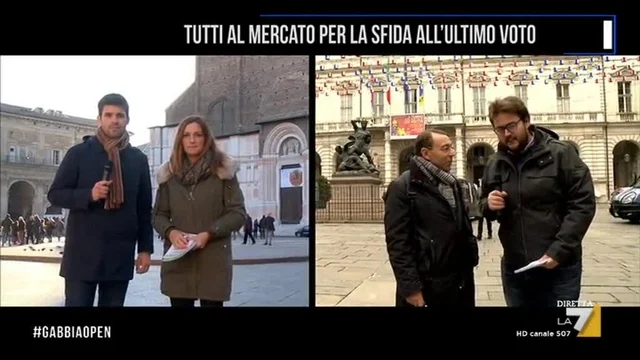 Tutti al mercato per la sfida all’ultimo voto