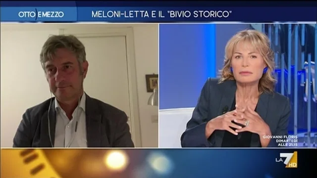 Meloni-Letta e il "bivio storico" - Otto e Mezzo - Puntata del 20/9/2022