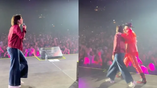 Elly Schlein sorprende tutti e sale sul palco al concerto degli Articolo 31 e rappa con J-Ax