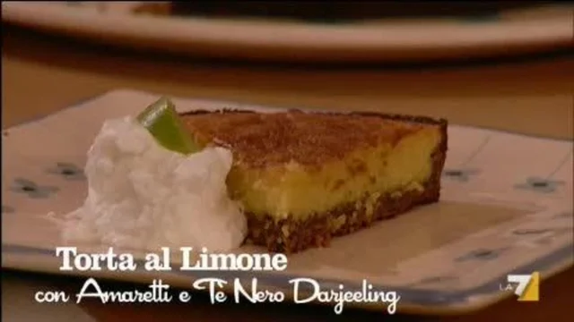 Torta soffice al Limone con Te' Nero