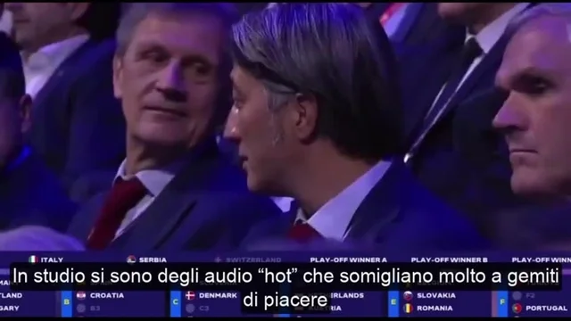 Gli "audio hot" durante i sorteggi degli Europei 2024: che cosa è successo