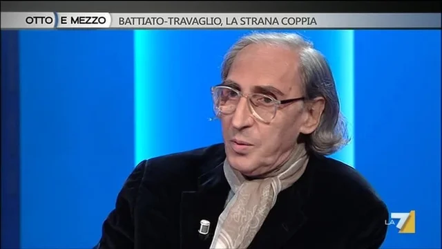 Battiato-Travaglio, la strana coppia