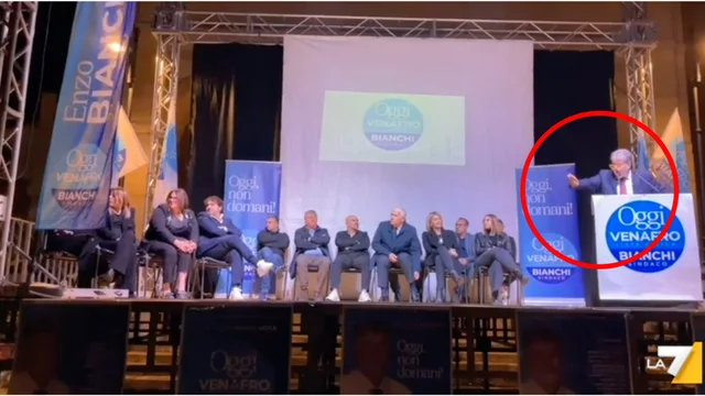 Venafro, il comizio finisce male: insulti al candidato sindaco che reagisce così