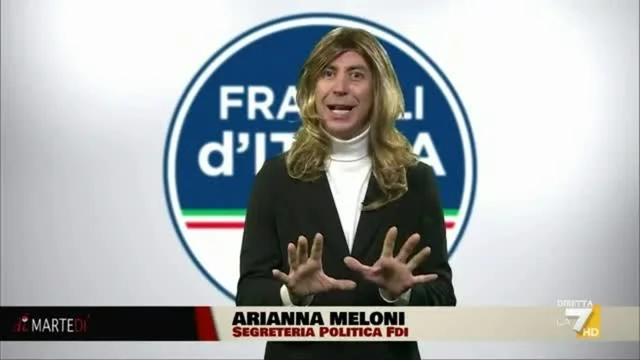 Luca e Paolo, Arianna Meloni la sorella che requisisce i busti del duce