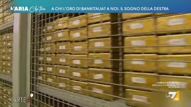 A chi l'oro di Bankitalia? A noi! Il sogno della destra