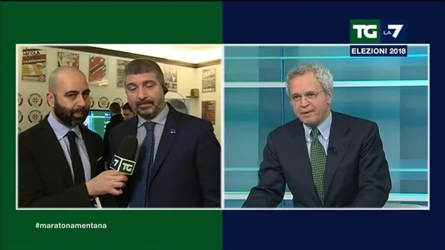 Di Stefano contro Enrico Mentana: se avessimo avuto lo spazio di un Fratoianni non avremmo avuto l'1 per cento