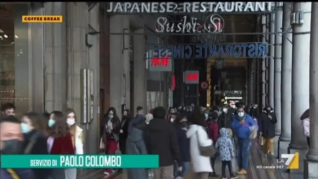 Genova, le vie dello shopping e il mercato centrale durante la pandemia