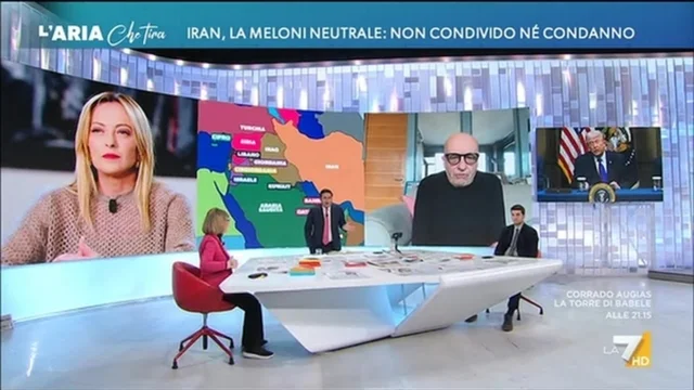 L'Aria Che Tira - Puntata del 9/3/2026