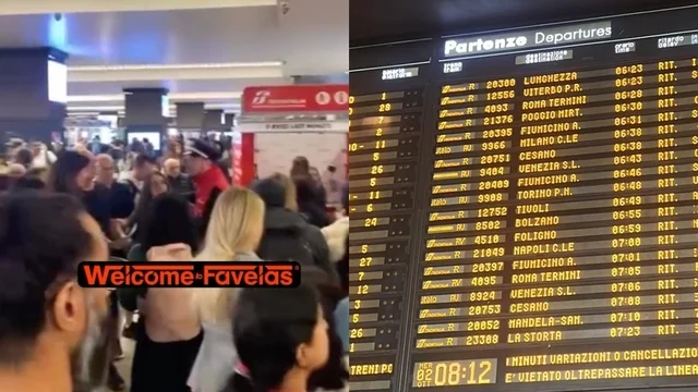 Caos treni: guasto a Roma Termini e Tiburtina, ritardi e cancellazioni in tutta Italia