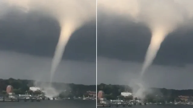 Il tornado si abbatte sulla città: le incredibili immagini