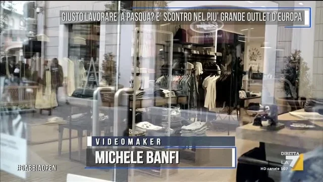 Giusto lavorare a Pasqua? È scontro nel più grande outlet d’Europa