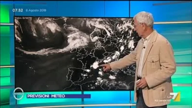 Il meteo di oggi - 06/08/2018