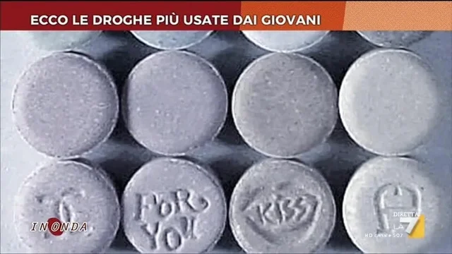 Ecco le droghe più usate dai giovani