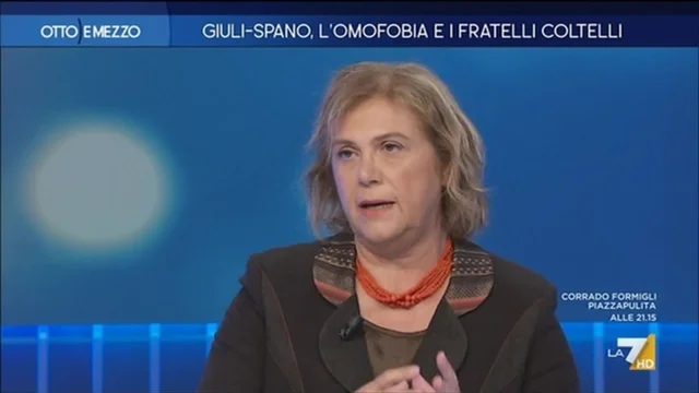 Giuli-Spano, l'omofobia e i fratelli coltelli - Otto e Mezzo - 24/10/2024
