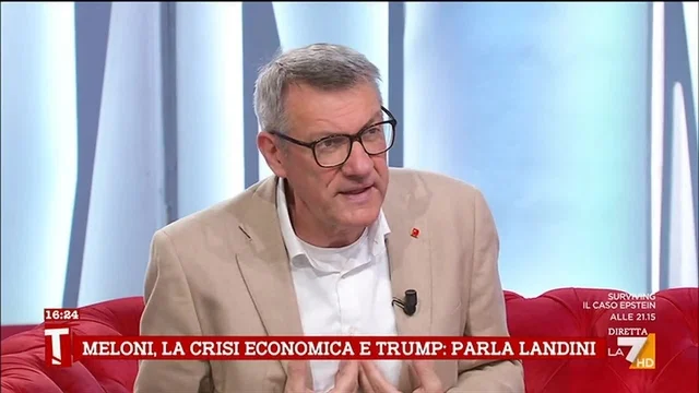 Campo largo, Landini: "Se vuoi ridare speranza alle persone, devi lavorare a un sistema per i loro bisogni"