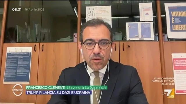 Trump rilancia su dazi e Ucraina - Omnibus, 16/04/2025