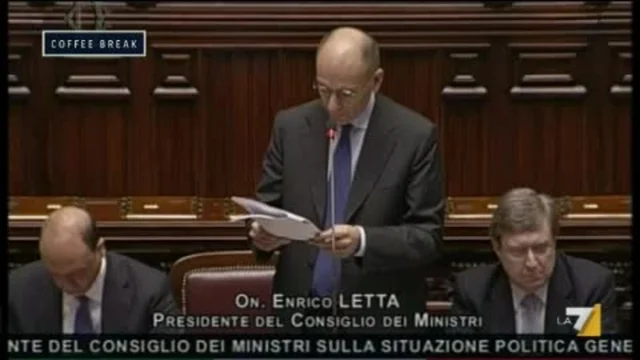 Fiducia, Letta: il paese può ripartire