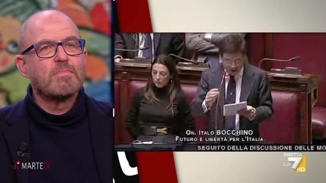 L'attacco di Bocchino al centro destra nel 2010