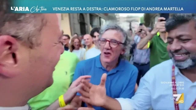 Venezia resta a destra: clamoroso flop di Andrea Martella