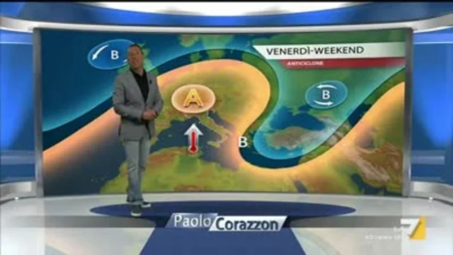 Il meteo della sera del 28 marzo